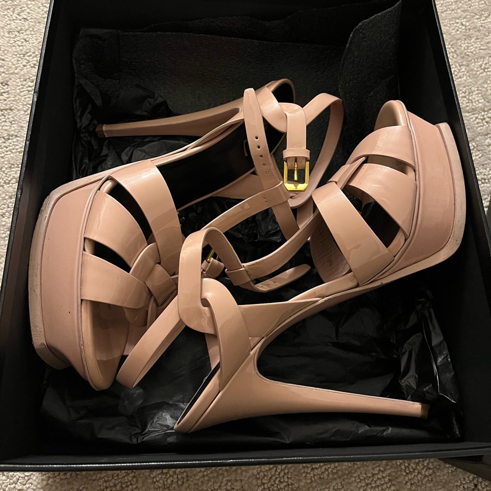 Saint Laurent Tribute Size 40.5 Good Condition